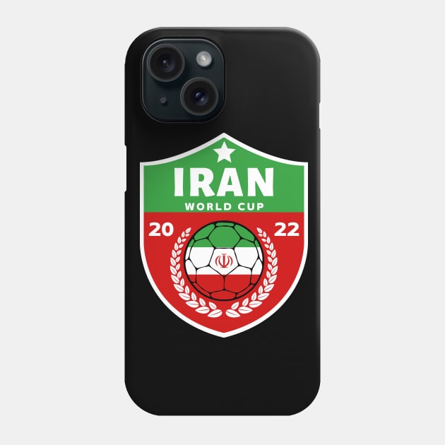 Iran Football Phone Case by footballomatic