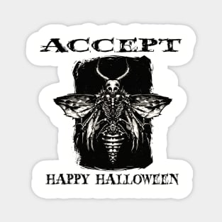 Accept. happy halloween Magnet