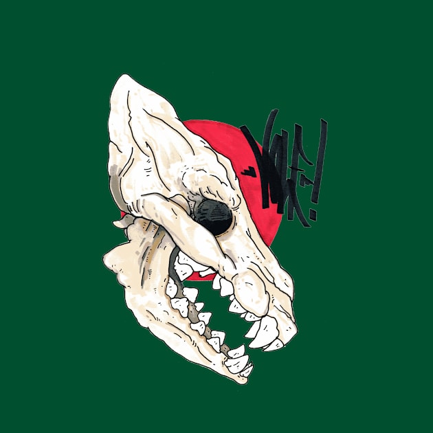 Volf Skull by Sleepyvolf