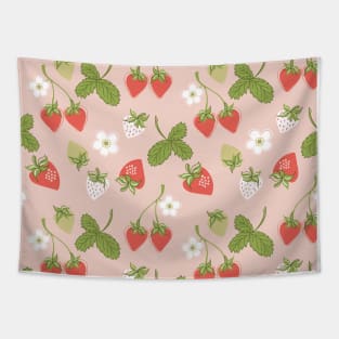 Strawberry pattern Tapestry