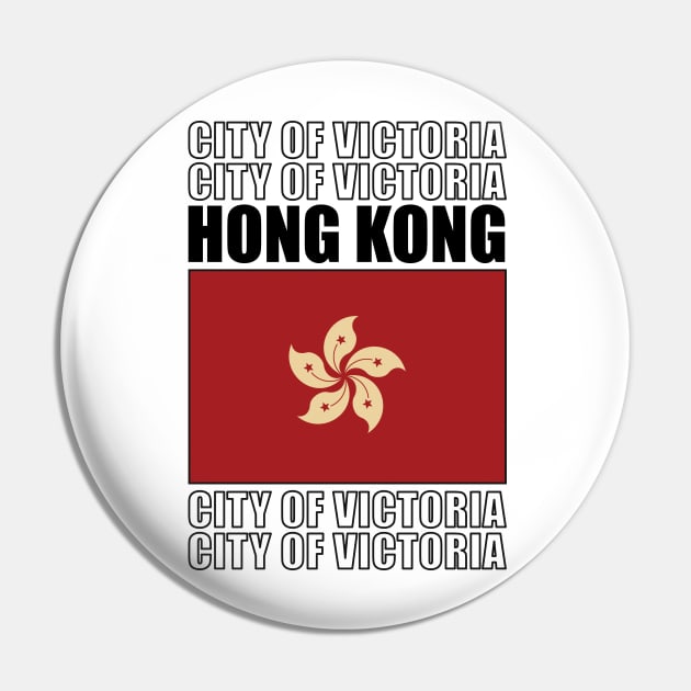 Flag of Hong Kong Special Administrative Region of the People's Republic of China Pin by KewaleeTee