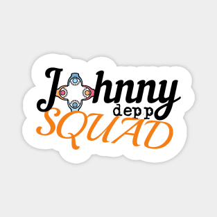 Johnny depp squad Magnet