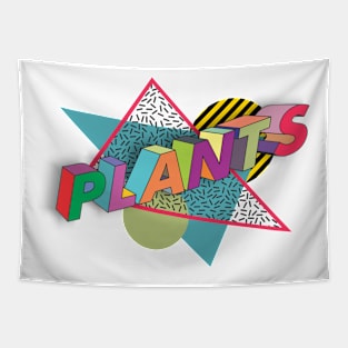 Plants 90s logo Tapestry