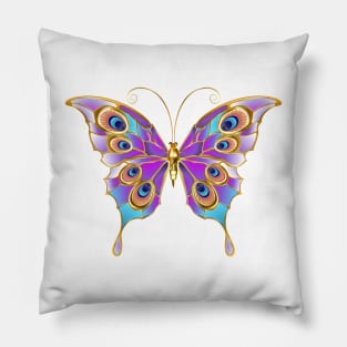 Jewelry Butterfly Peacock Pillow