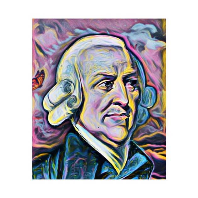 Adam Smith Portrait | Adam Smith Artwork 10 by JustLit