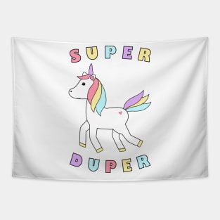 Unicorn - Super Duper 2 Tapestry