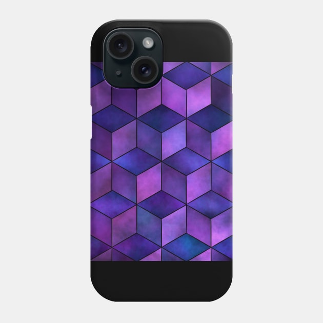 Cube Pattern Phone Case by Kcinnik