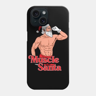 Muscle Santa Phone Case