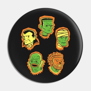 Horror Icons Pin