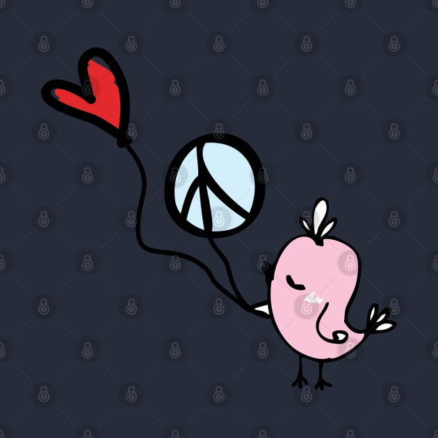 Love and Peace little Bird by CindyS