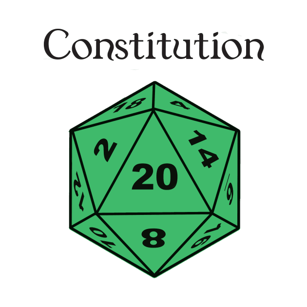 Constitution Stat D20 by DennisMcCarson