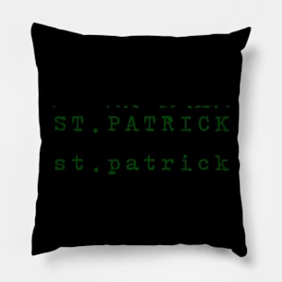 St. Patrick Pillow