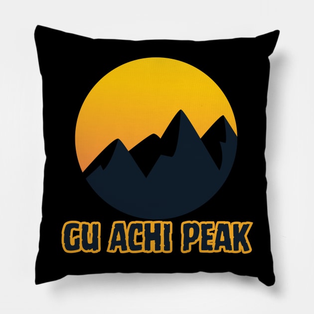 Gu Achi Peak Pillow by Canada Cities