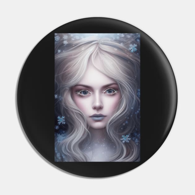 Snow Angel Pin by RavenRarities