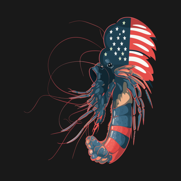 Patriotic Prawn by JH Mart