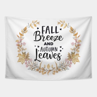 Fall Breeze & Autumn Leaves Tapestry