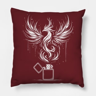 The Flame Reborn Pillow