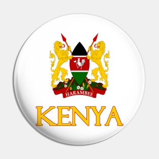 Kenya - Coat of Arms Design Pin