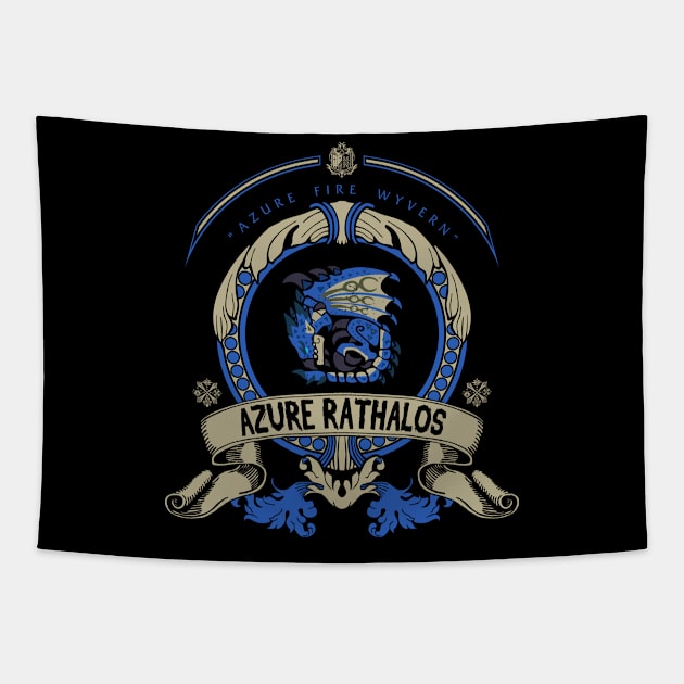 AZURE RATHALOS - CREST Tapestry by Exion Crew