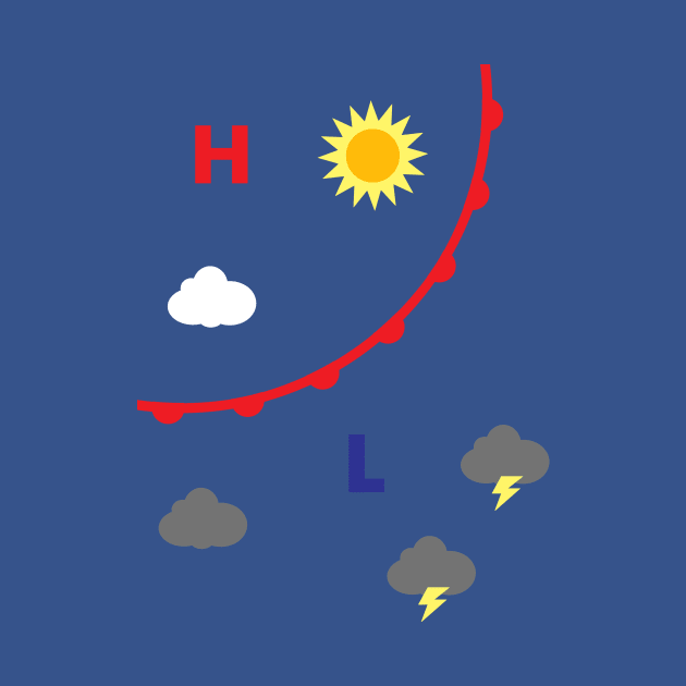 Retro Weather Map by GloopTrekker