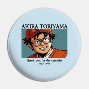 akira toriyama - fan art// RIP Legend Pin