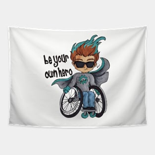 Be Your Own Hero Tapestry