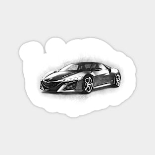 2017 Acura NSX Magnet