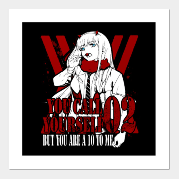 Get Wallpaper Darling In The Franxx Darling In The Franxx Poster E Stampa For Free
