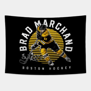 brad marchand emblem Tapestry