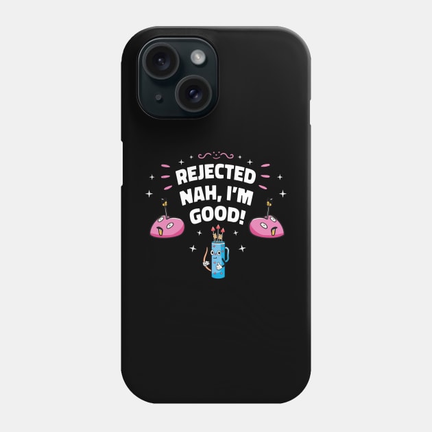 Funny Rejected Anti Valentines Day Phone Case by USProudness