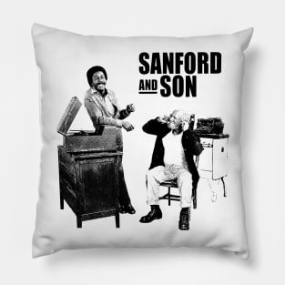 Sanford And Son Retro Vintage VI Pillow