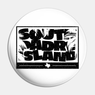 South Padre Island Texas Graphic Pin