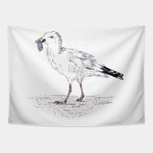 Seagull Snacks Tapestry