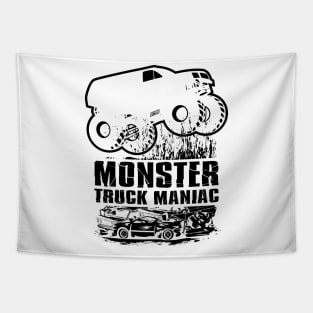 MONSTER TRUCK MANIAC Tapestry