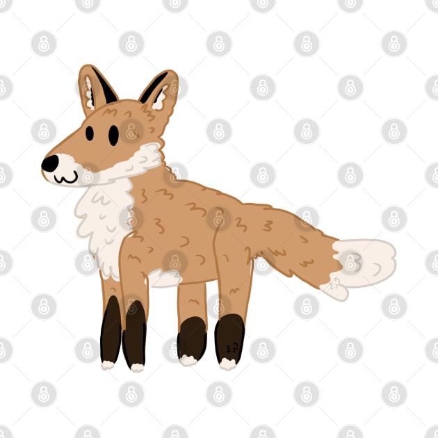 Red Fox Drawn Badly by Xetalo