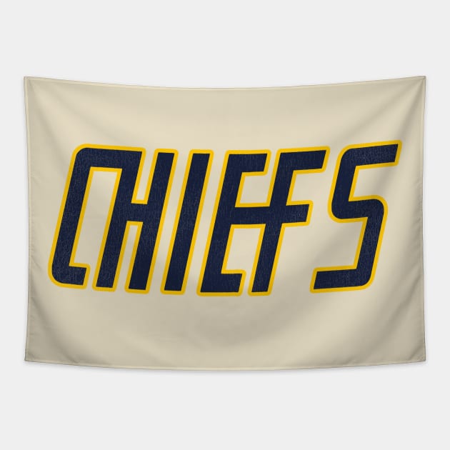 Charlestown Chiefs Dave "Killer" Carlson Jersey (Front/Back) Tapestry by darklordpug