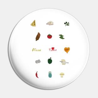 Pizza Ingredients Pin