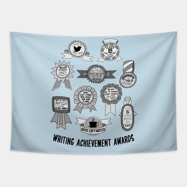 Writing Achievement Awards Tapestry by galetea