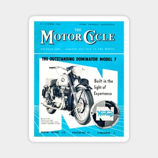 Vintage Motorcycle Magazine cover Magnet