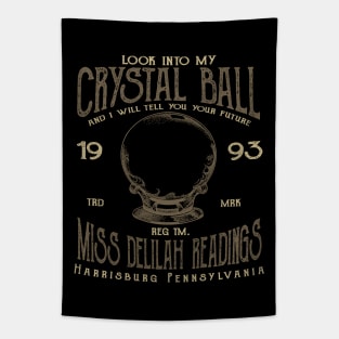 Crystal Ball Reading Your Future Tapestry