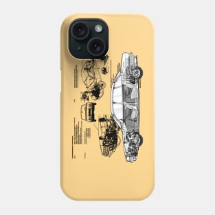 NSU RO80 - cutaway Phone Case