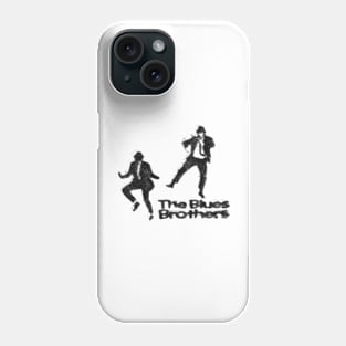 the blues brothers distressed graphic Phone Case