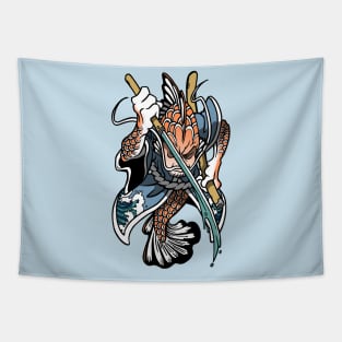 Koi Shogun Tapestry