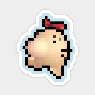 Mr. Saturn Pixel Art Magnet