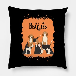 The Beagles Pillow