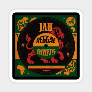 Roots Reggae Lion Magnet