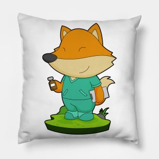 Fox Nurse Medicine Pillow