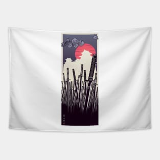 Japan Sword Tapestry