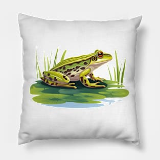 Leopard Frog Pillow