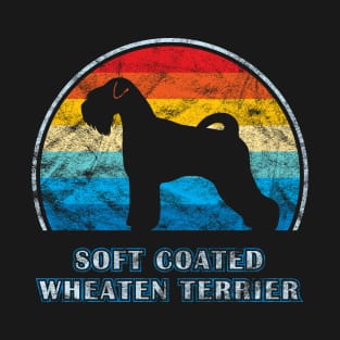 Soft Coated Wheaten Terrier Vintage Design Dog T-Shirt